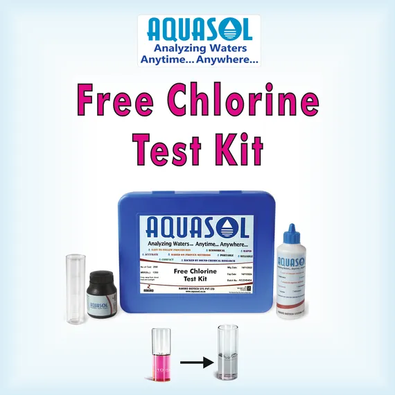 Free Chlorine Test Kit Aquasol