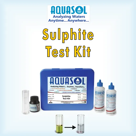 Sulphite Test Kit Aquasol